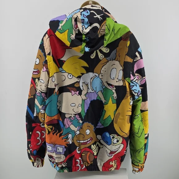 Members Only x Nickelodeon 90s Cartoon Jacket - Picture 2 of 4